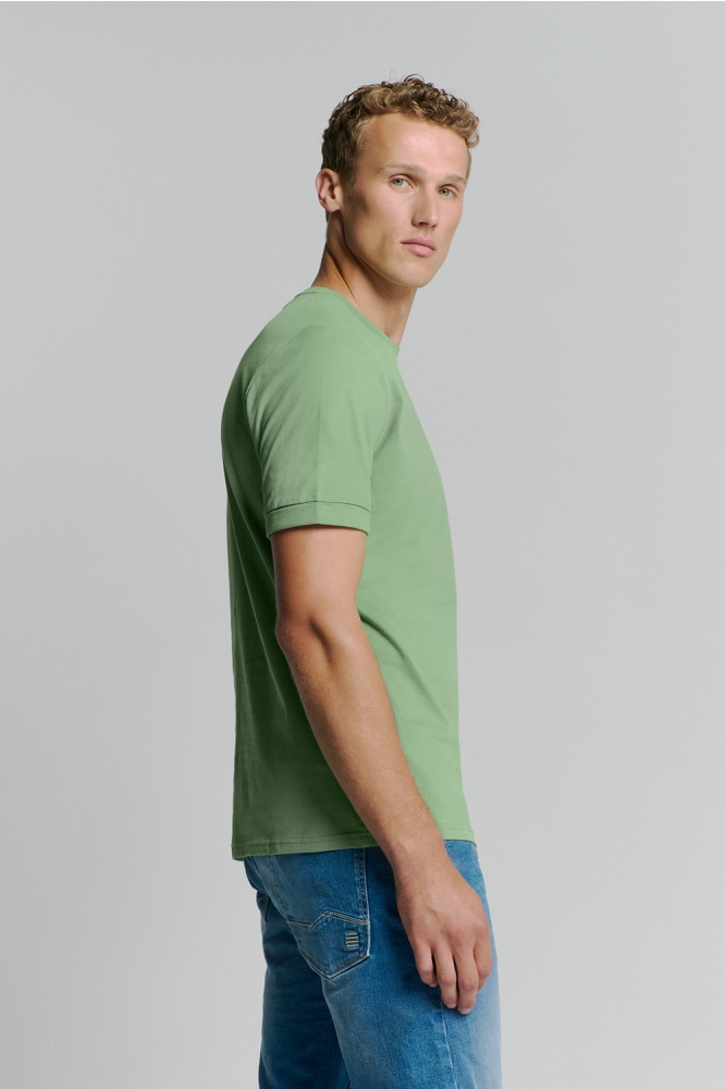 T SHIRT MET RONDE HALS 27360375 050 GREEN